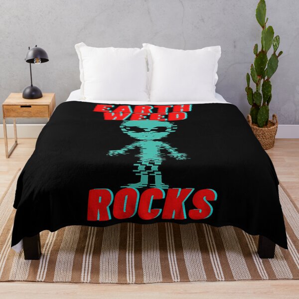 Item preview, Earth Weed Rocks Funny Weed Alien T-Shirt designed and sold by wittsepnykielr.