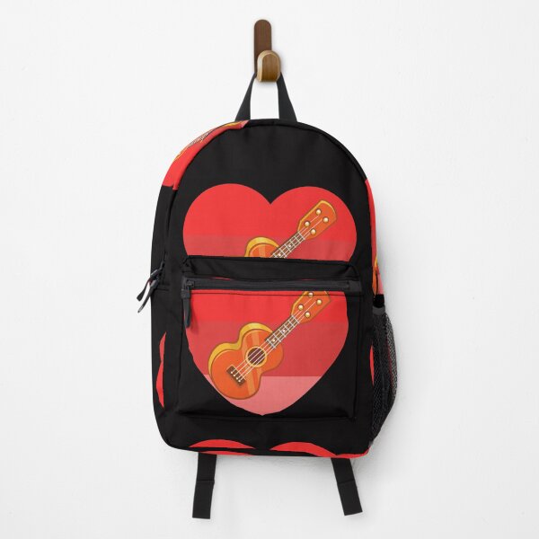 Item preview, UKULELE SUNSET HEART designed and sold by Highhocreations.