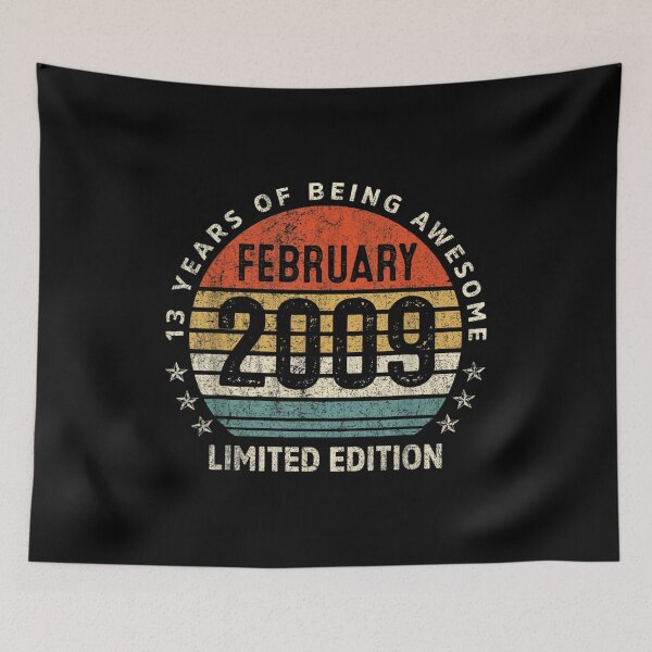 Item preview, 13 Yrs Old Gifts February 2009 Limited Edition 13th Birthday  designed and sold by cysandy.