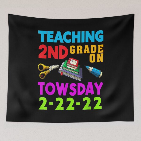 Item preview, Teaching 2nd Grade On Twosday 2 22 22 22nd February 2022  designed and sold by cysandy.