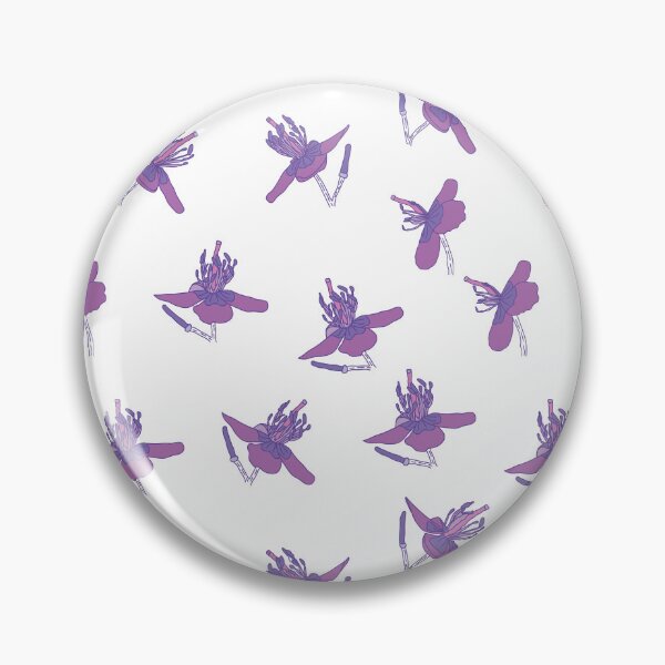 Item preview, Purple Floral Flower Pattern Backgound designed and sold by Angela Cini.