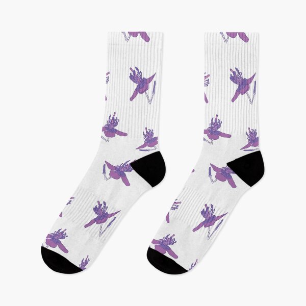 Item preview, Purple Floral Flower Pattern Backgound designed and sold by Angela Cini.