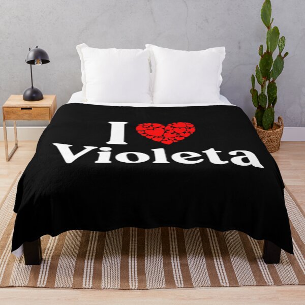 Item preview, Violeta T-ShirtVioleta Name - I Love Violeta I Heart Violeta Husband Wife Boyfriend Girlfriend Gift Item Tee designed and sold by BounBant.