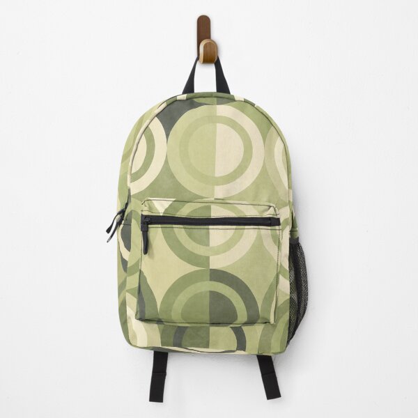 Item preview, Geometric Shapes Olive Green Circles designed and sold by FAROSSTUDIO.