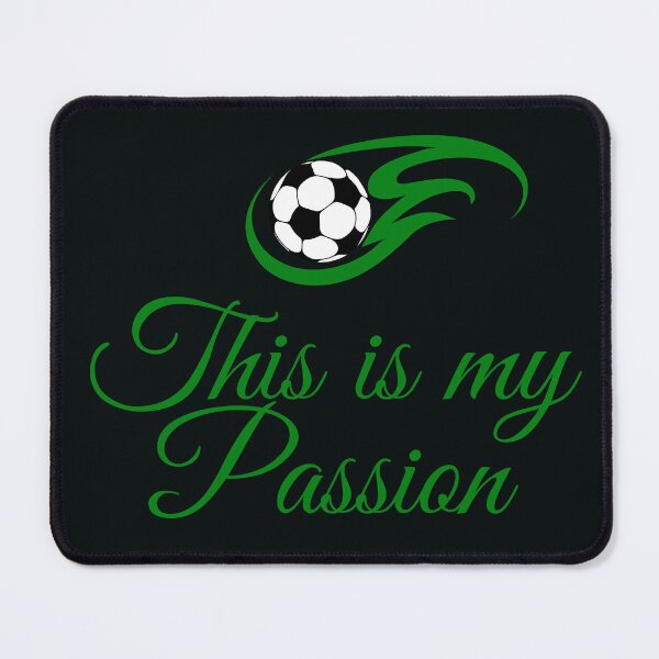 Item preview, Green passion - soccer designed and sold by Giographix.