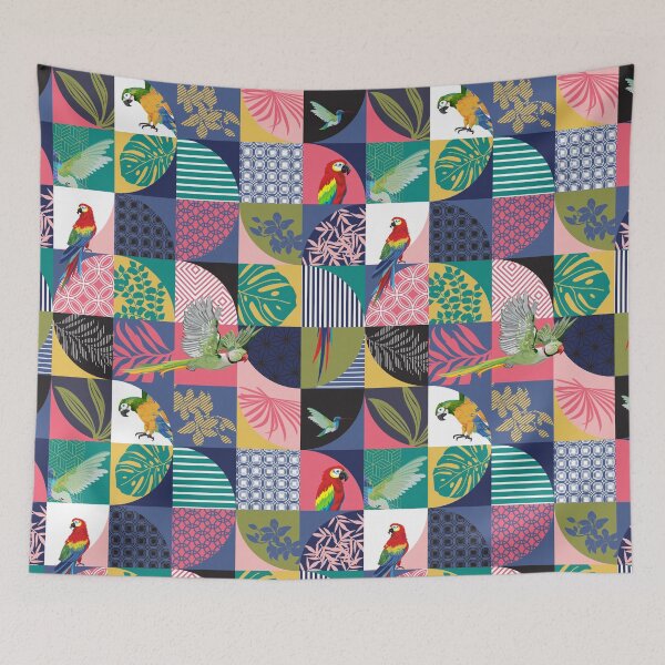 Item preview, Exotic Hawaii Parrot Birds designed and sold by Mnightsa.