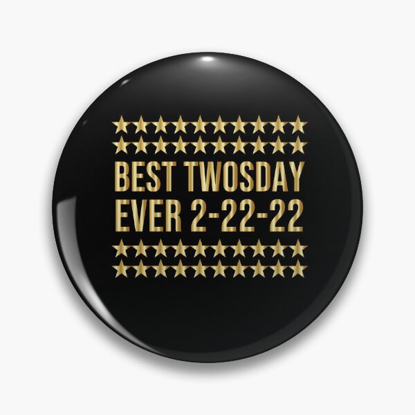 Item preview, Funny Twosday Tuesday Gold Gradient Gift,Best Twosday Ever,Tuesday February 22nd 2022 designed and sold by pedrored369.