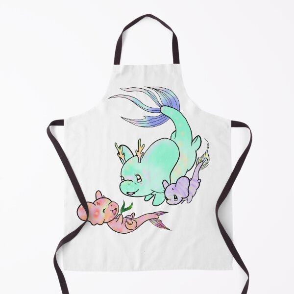 Item preview, Colourful Kelpie Mermaid Daemons designed and sold by Sarah Reed.