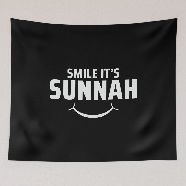 Item preview, smile its sunnah - islamic art quotes 3 designed and sold by EfenDesign.