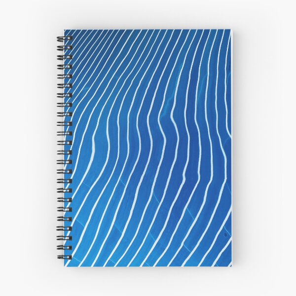 Item preview, Ocean-Blue And Chic White Flowing Lines designed and sold by DEC02.