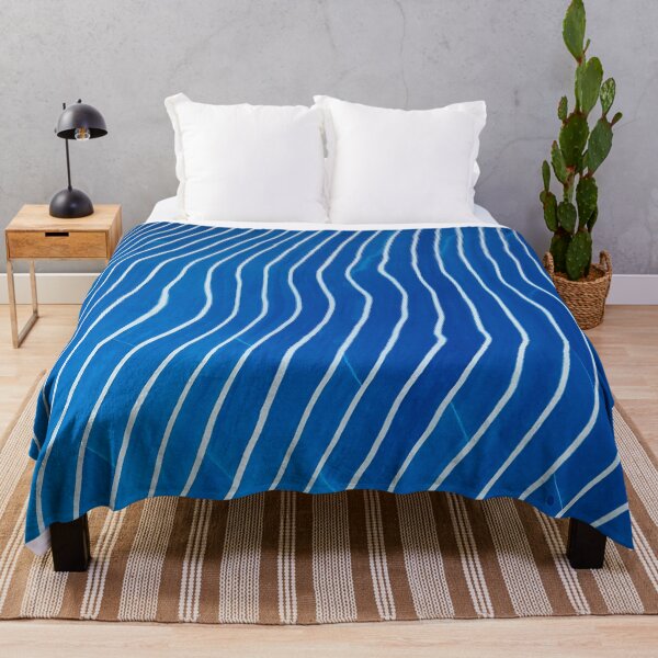 Item preview, Ocean-Blue And Chic White Flowing Lines designed and sold by DEC02.