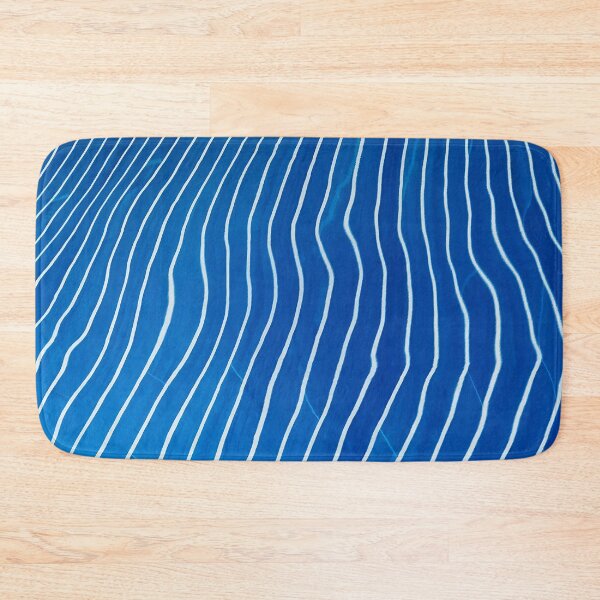 Item preview, Ocean-Blue And Chic White Flowing Lines designed and sold by DEC02.