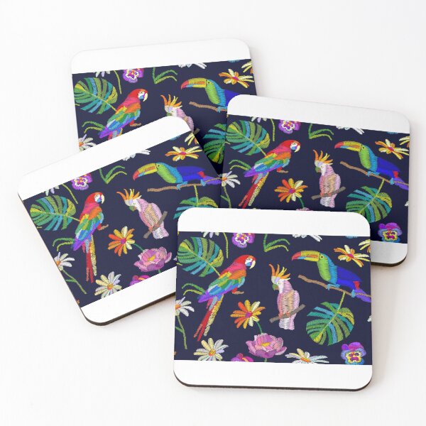 Item preview, Tropical summer parrots designed and sold by Mnightsa.