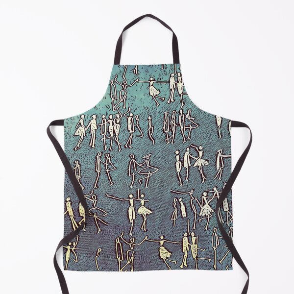 Item preview, Dancer Print Blue designed and sold by MediaArtbyMara.