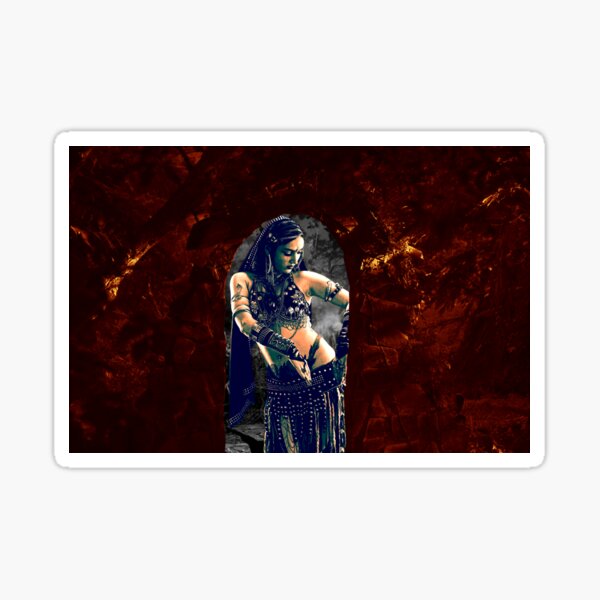 Dancing through hell Sticker