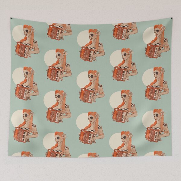 Item preview, Akkordeongirl designed and sold by Sabine Gebhardt.