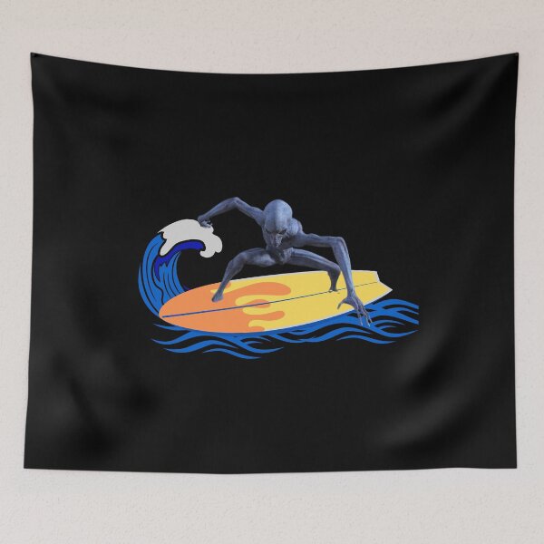 Item preview, alien surfing  designed and sold by Vicente Saenz jr.