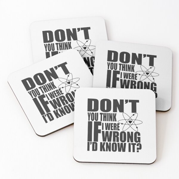 Item preview, Don't You Think If I Were Wrong I'd Know It?| Perfect Gift designed and sold by zellajoh.