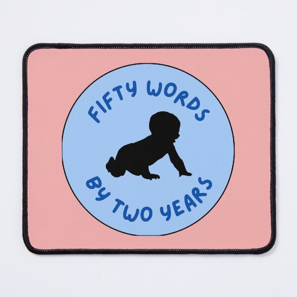 Item preview, Fifty Words by Two Years Language Milestone  designed and sold by asleepyfairy.
