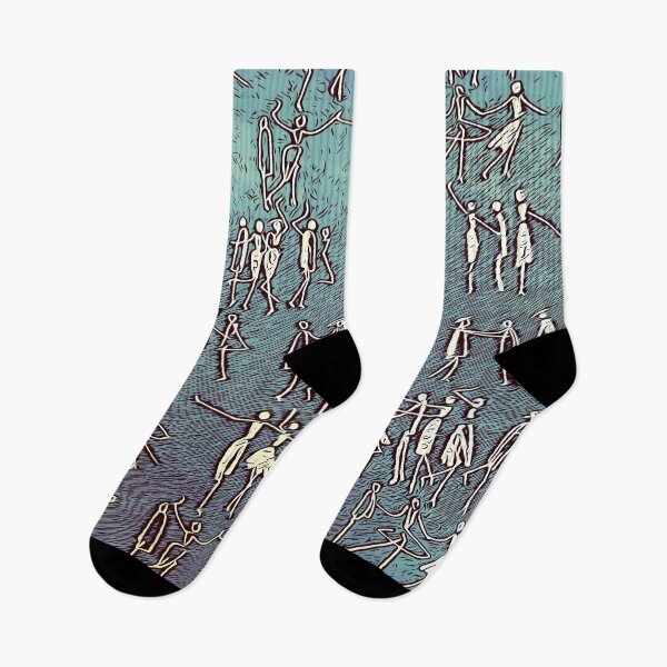 Item preview, Dancer Print Blue designed and sold by MediaArtbyMara.