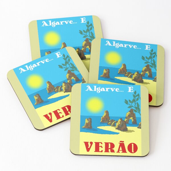 Item preview, Algarve E Verão. Vintage Algarve Mosaic Illustration designed and sold by AngeloDeVal.