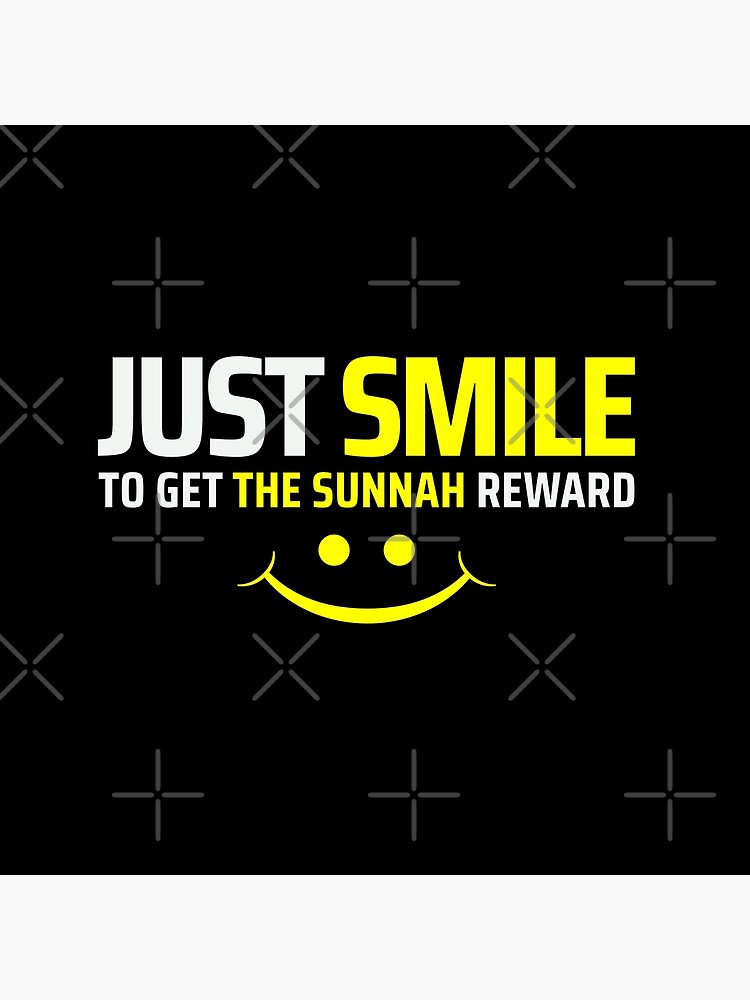 "smile Its Sunnah - Islamic Art Quotes 5" Poster For Sale By EfenDesign ...