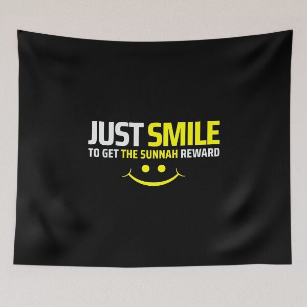 Item preview, smile its sunnah - islamic art quotes 5 designed and sold by EfenDesign.