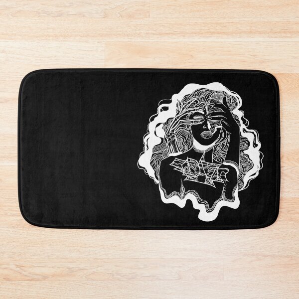Item preview, Kadavar skull lady white line  designed and sold by LaGode.