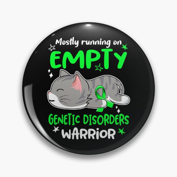 Item preview, Genetic Disorders Awareness, Mostly Running on Genetic Disorders Warrior designed and sold by Tammyilaria.