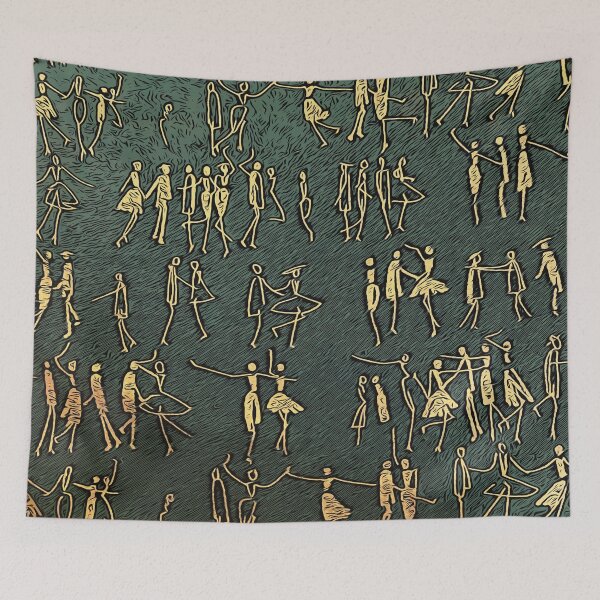 Item preview, Dancer Print Green designed and sold by MediaArtbyMara.