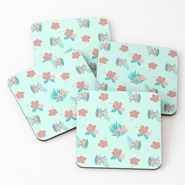 Item preview, Suzalicious Summer Hibiscus Mint designed and sold by Suzalicious.