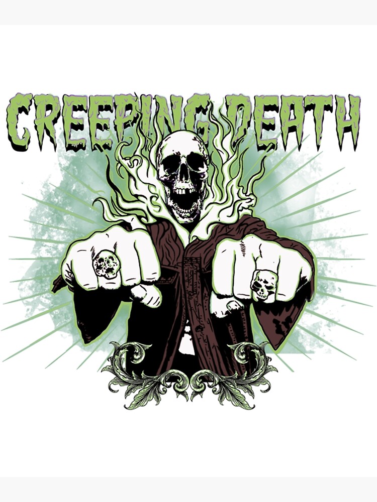 Disover Creeping Death Premium Matte Vertical Poster