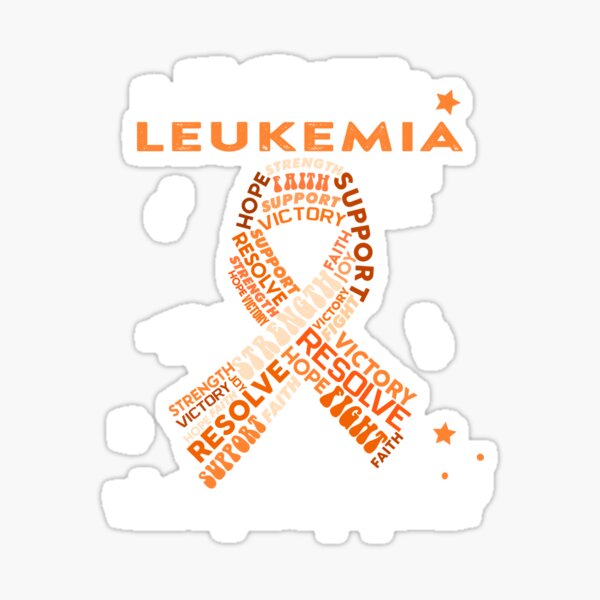 Leukemia Warrior I Battle Leukemia Whats Your Superpower Sticker