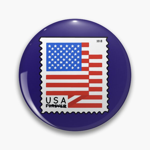 Item preview, USA American flag forever postage stamp designed and sold by masternanii.