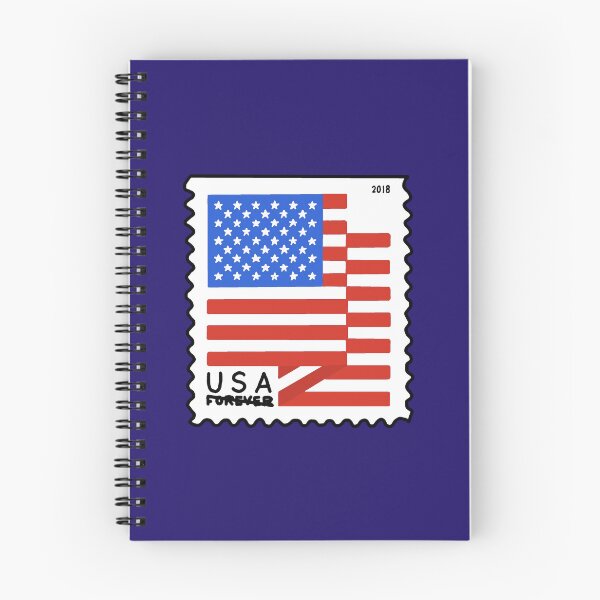 Artikelvorschau, USA amerikanische Flagge für immer Briefmarke entworfen und verkauft von masternanii.