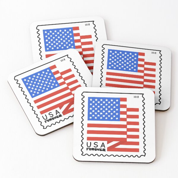 Item preview, USA American flag forever postage stamp designed and sold by masternanii.