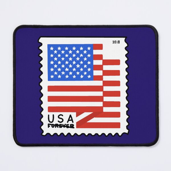 Item preview, USA American flag forever postage stamp designed and sold by masternanii.