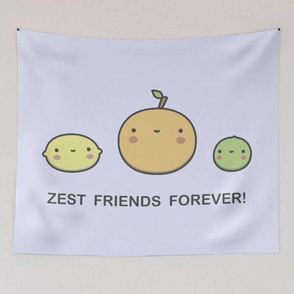 Item preview, Zest Friends Forever! designed and sold by brewsterandlulu.