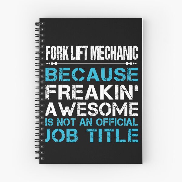 Item preview, Fork Lift Mechanic T Shirt - Freaking Awesome Job Gift Item Tee designed and sold by oetate4774.