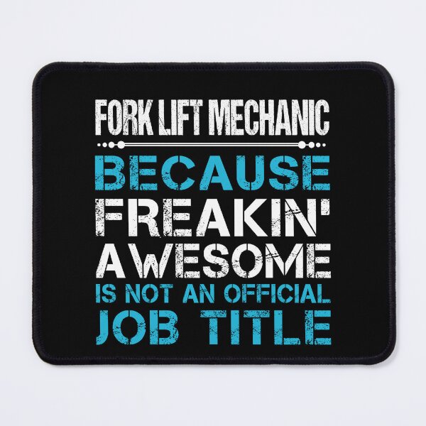 Item preview, Fork Lift Mechanic T Shirt - Freaking Awesome Job Gift Item Tee designed and sold by oetate4774.