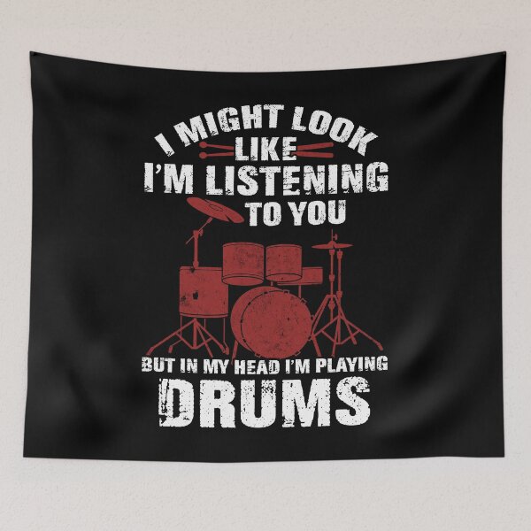 Item preview, I'm playing drums designed and sold by JamesGillitzer.
