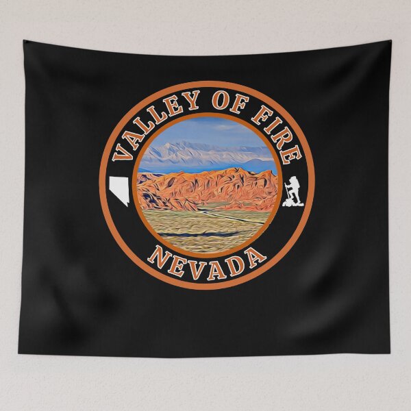 Item preview, Valley Of Fire Nevada  designed and sold by MojaveTradePost.