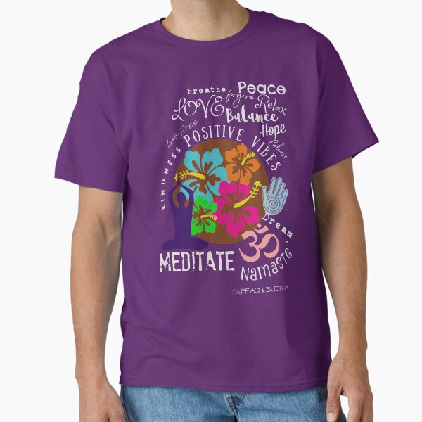 BeachBuddha Meditate Graphic Classic T-Shirt