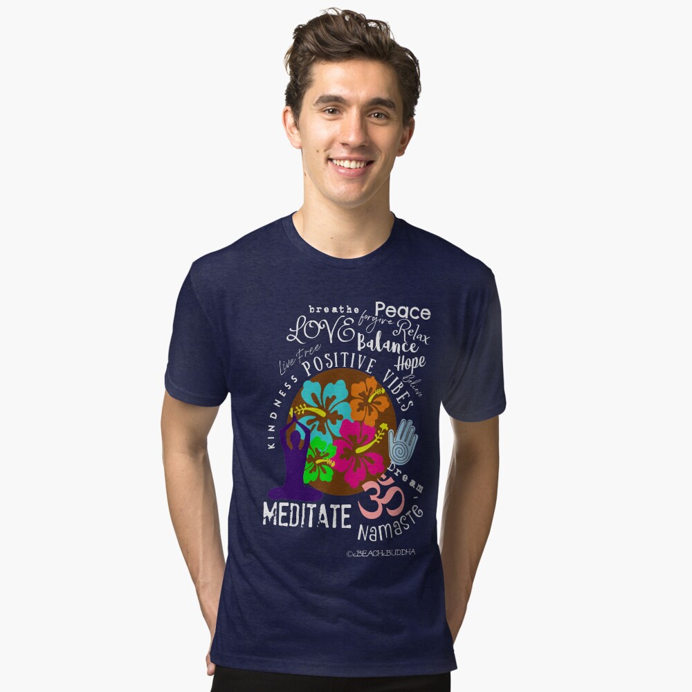 Item preview, Tri-blend T-Shirt designed and sold by BeachBuddha.