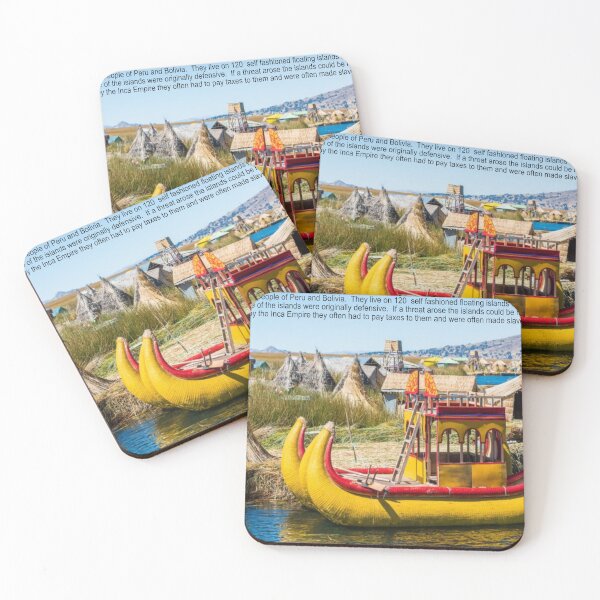 Item preview, Uros Islands Art designed and sold by Alicefish.