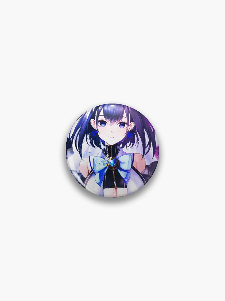 Pikamee Amano In Hololive Vtuber Soft Button Pin Lover Cartoon