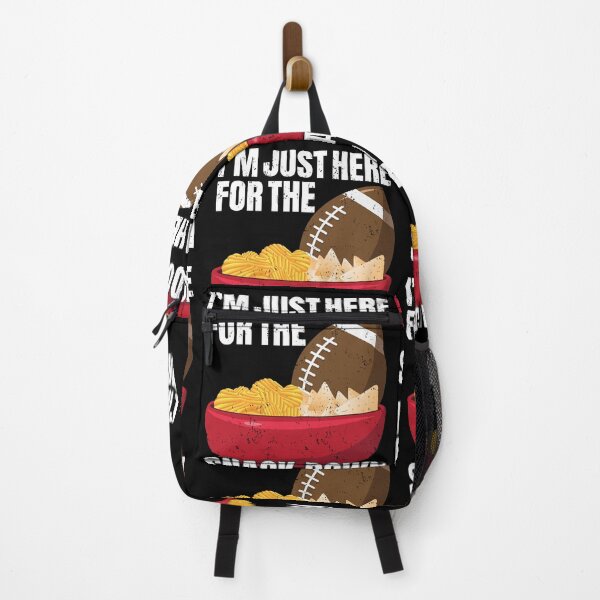 Item preview, I'm Just Here For The Snack Down Love Football designed and sold by GravitiTees.