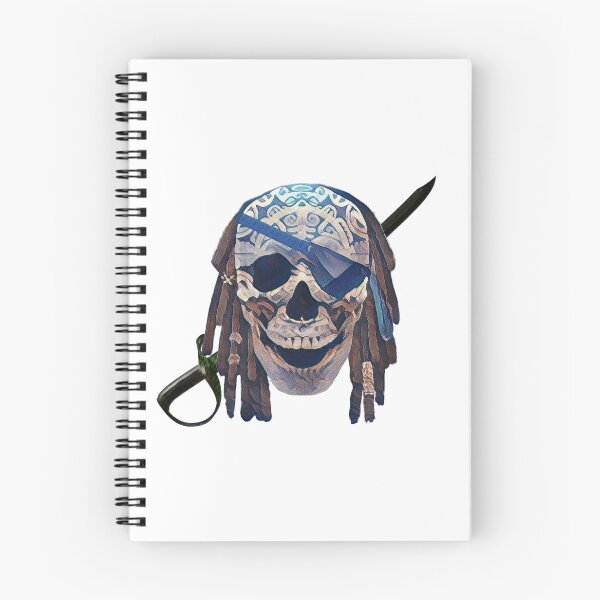 Item preview, Pirate Skull w Sword designed and sold by PirateyStuffs.