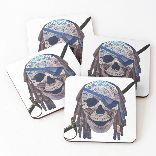 Item preview, Pirate Skull w Sword designed and sold by PirateyStuffs.
