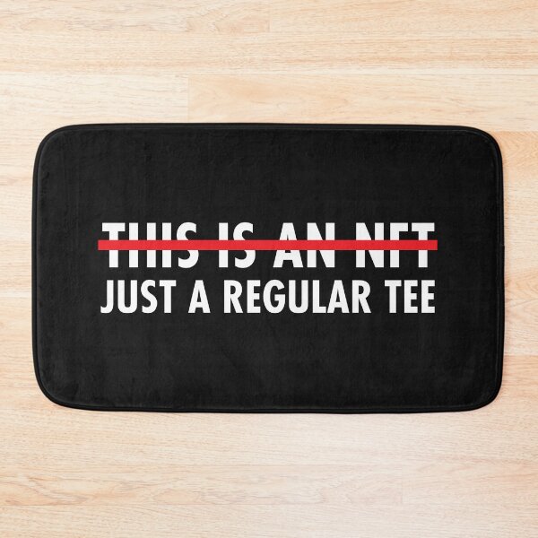 Item preview, Crypto Memes This Is Not An NFT Just A Regular Tee designed and sold by monica1059.